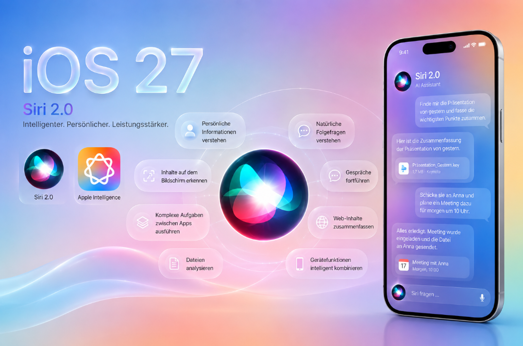 Siri 2.0 in iOS 27